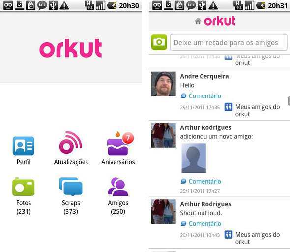 Orkut app for android download windows 7